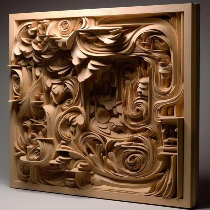 نموذج ثلاثي الأبعاد لآلة CNC 3D Art 